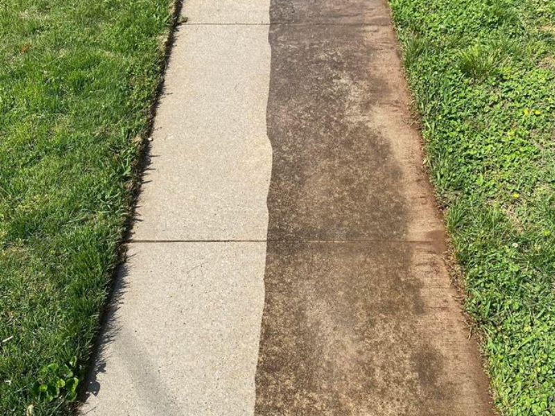 Driveway and Sidewalk Concrete Cleaning in Georgetown, KY