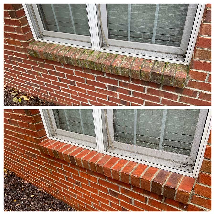 Stubborn Brick Mold Removal in Georgetown, KY